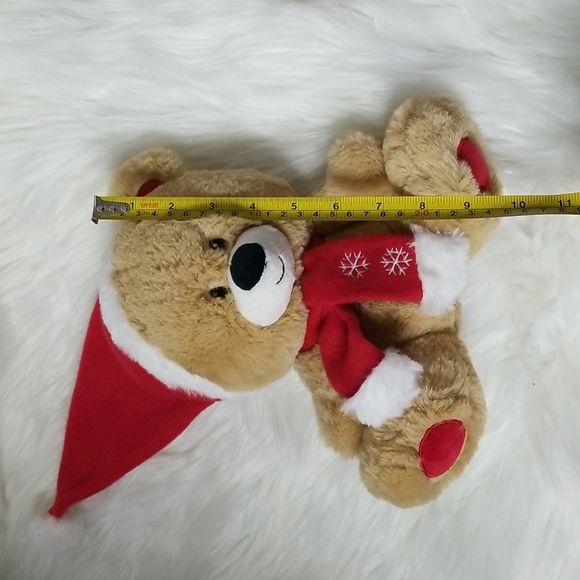 Christmas bear stuffed animal toy NEW - Picture 8 of 10